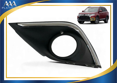 For 2016-2020 Mitsubishi Outlander Left Front Bumper Fog Light Bezel Cover