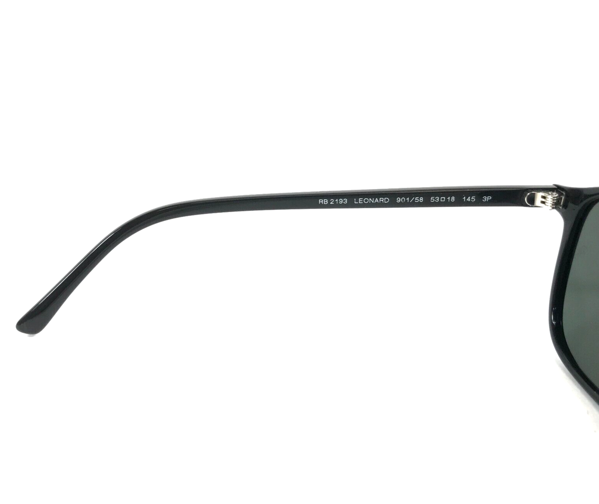 Ray-Ban Sunglasses RB2193 LEONARD 901/58 Black Frames w Ray-Ban Sunglasses RB2193 LEONARD 901/58 Black Frames w