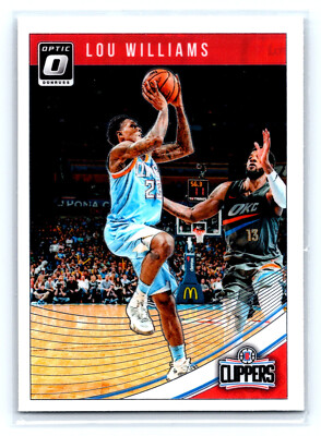 2018-19 Donruss Optic Basketball 14 Lou Williams - Los Angeles Clippers