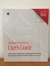 Vtg 1995 Mac Apple Computer Macintosh PowerBook 5300 Series User Guide Manual
