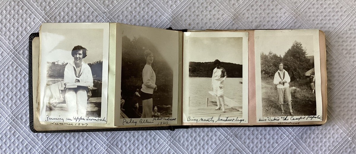 Collection of 67 Antique & Vtg Family Portrait Photos & Album, USA