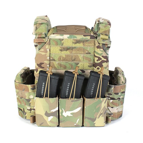 PEW Tactical Vest Thorax HSP Style Plate Carrier Light Weight Front Bag&Rear Bag - Picture 8 of 18