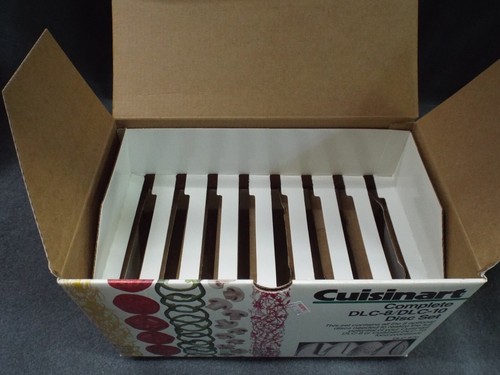Empty Box-Cuisinart DLC-8-10 Food Processor Disc Blade Kitchen Attachment 1980s - Picture 3 of 8