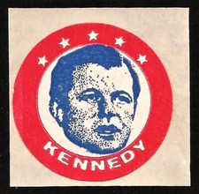 Senator Ted Kennedy from Massachusetts Political Sticker