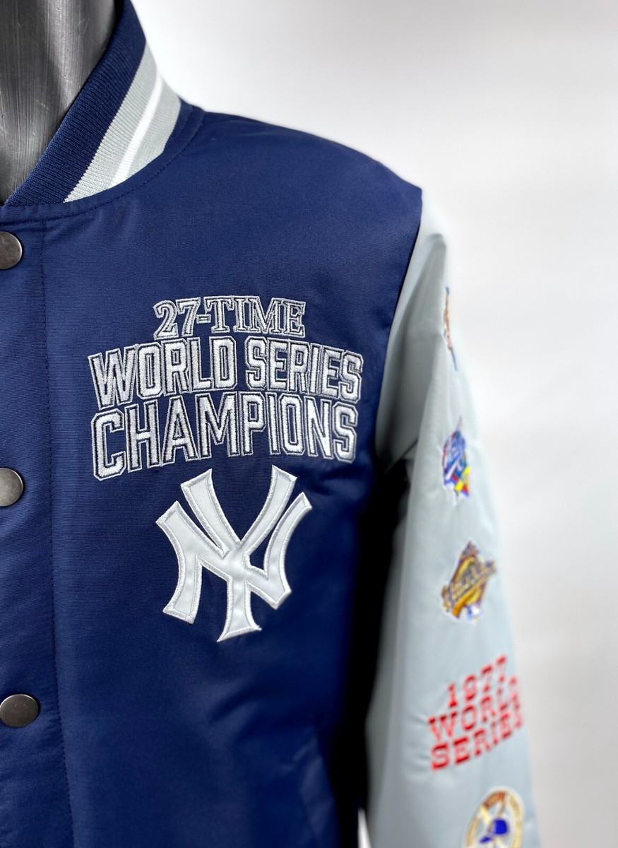 NEW YORK YANKEES 27 TIME WORLD SERIES CHAMPIONSHIP Polyester