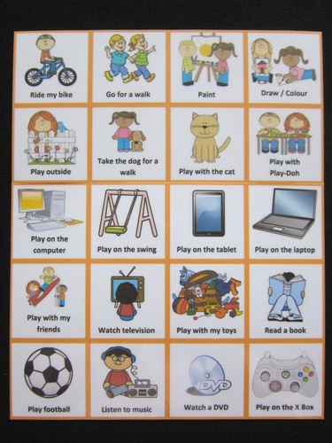 MY TIMED ACTIVITY CHART - ADHD Autism SEN Visual Reward Behavioural Aid Dementia - Picture 30 of 48