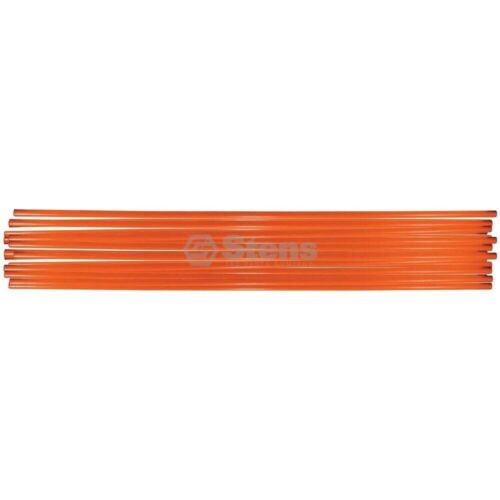 Stens 751-147 25-Count Fits 36" Tall Orange Snow Stake Driveway Markers - Picture 1 of 1