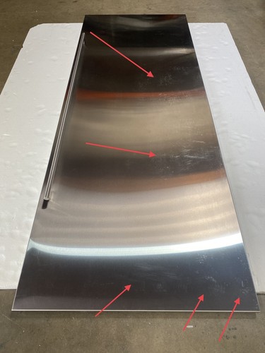 Sub Zero Stainless Steel Door Panel with Tubular Handle - 7023626 - Picture 3 of 14