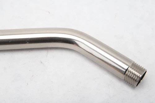 Signature Hardware 231894 8" Wall Mounted Standard Arm Flange Brush Nickel B32 - Picture 3 of 3