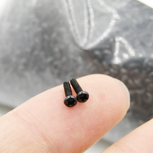 M1 M1.2 M1.4 M1.6 M1.7 M2 schwarz Kreuzschlitz Kreuzpfannenkopf kleine Micro Bolzen Schrauben - Bild 3 von 12
