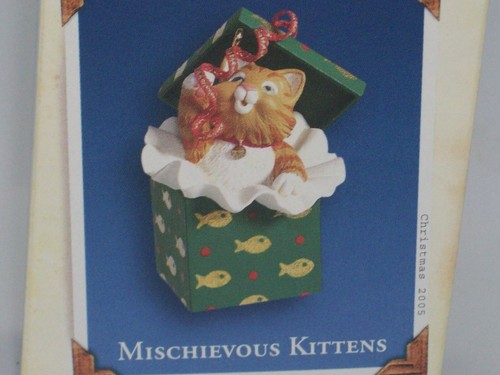 Hallmark 2005 Mischievous Kittens 7th - NIB - Picture 15 of 16