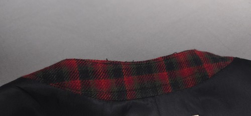 Vintage Eddie Bauer Vest Womens Small Red Plaid Wool Button Waistcoat Holiday - Picture 6 of 15