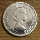 1964 Canada Silver Dollar- .800 Fine CHARLOTTETOWN, QUEBEC .6 Troy Oz