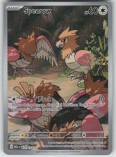 Spearow 151/132 Illustration Rare Mega Evolution Pokemon Holo Near Mint