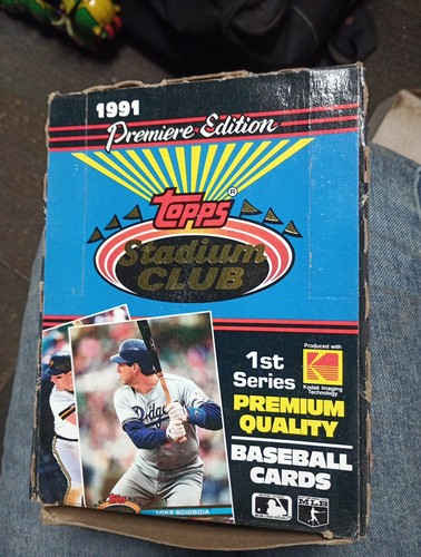 1991 Premiere Edition Topps Stadium Club 1st Series