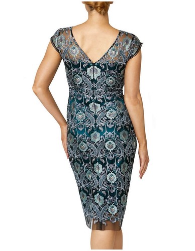 **LAST DAYS ** Anthea Crawford 10 Ivy Dress+Jacket+Evening Wrap Exc Condition - Picture 6 of 17