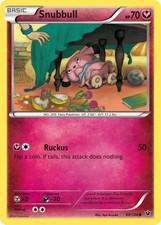 Snubbull Reverse Holofoil [FCO - 68/124] Pokemon Card XY - Fates Collide LP