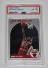 1990 Hoops Basketball Card #65 MICHAEL JORDAN Bulls Graded PSA 8 NM-MT