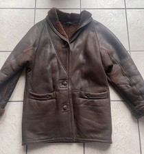 LAMMFELL Jacke • Braun • 36 • gewachsenes Lammfell warm und dick• Schöne Patina