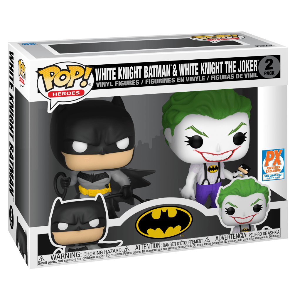 Funko POP! Heroes #56117 White Knight Batman & White Knight The