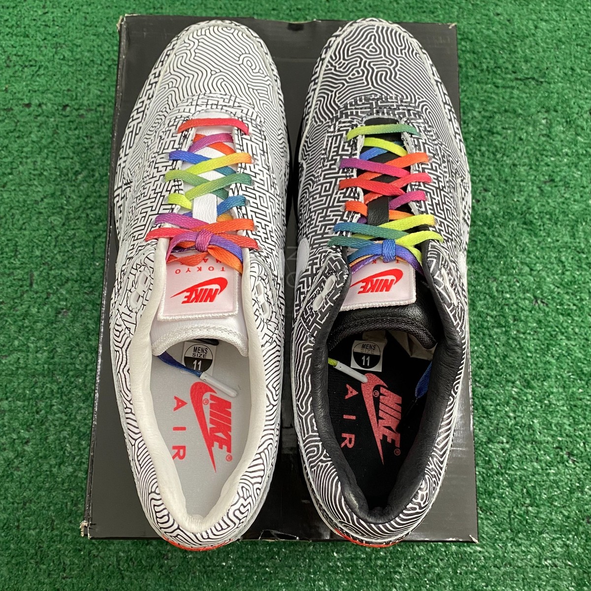 Size 11 - Nike Air Max 1 On Air “Tokyo Maze” Sneakers Mens CI1505