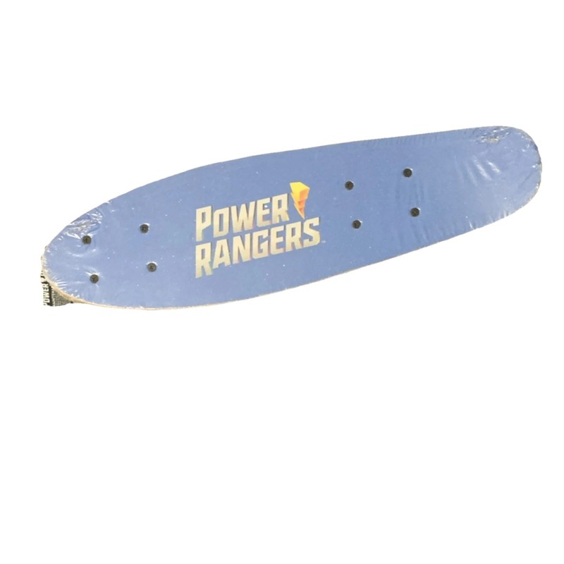 Power Rangers Complete Skateboard Blue Maple Deck Pro Trucks Plastic Wheels