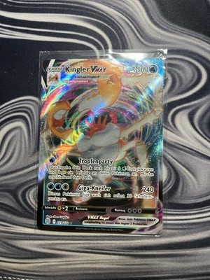 Kingler VMAX 029/172 Strahlende Sterne Ultra Rare Pokémon Karte Deutsch
