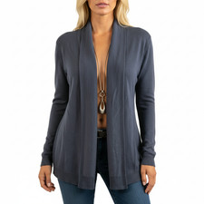 CECIL Strickjacke Pullover Cardigan Jacke Damen M bis XXL blau (6623) NEU