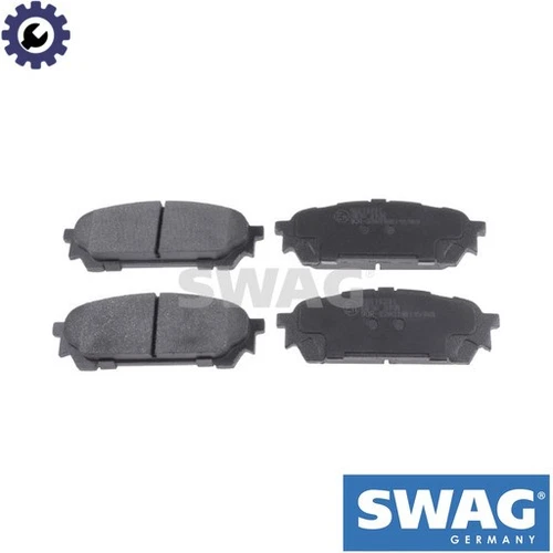 BRAKE PAD SET DISC BRAKE 33 10 6539 FOR SUBARU IMPREZAFORESTER EJ201 2.0L 4cyl