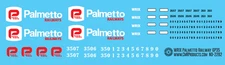 N Scale - Palmetto Railway (WRIX) GP35 Locomotive Decals
