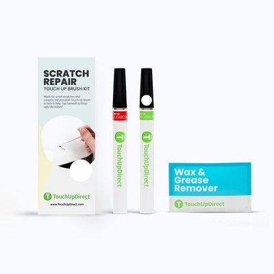 Auto Scratch Repair Brush Kit   Toyota 040 Super White Exact Match Auto Paint...