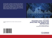 TEACHER-LEVEL Factors Affecting THE Quality OF Instruction Angel Roy Longakit
