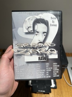 2 Raw For The Streets DVD & CD Ground Zero Philly Rap Hip-Hop Cassidy Gillie Kre