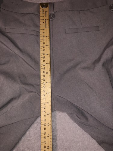 Christopher And Banks Dress Pants Women’s 6P Gray Petite Straight Leg - Picture 5 of 7