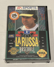 Tony La Russa LaRussa 1993 Baseball Sega Genesis Video Game CIB