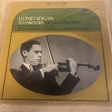 Leonid Kogan Tchaikovsky Violin Concerto Seraphim Records 1968 S-2-60075 VG+/ VG