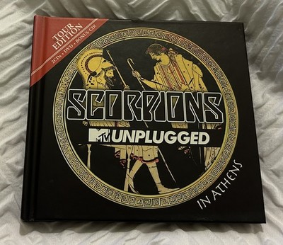 SCORPIONS-MTV UNPLUGGED IN ATHENS-TOUR EDITION 2014 3xCD+DVD (NM)