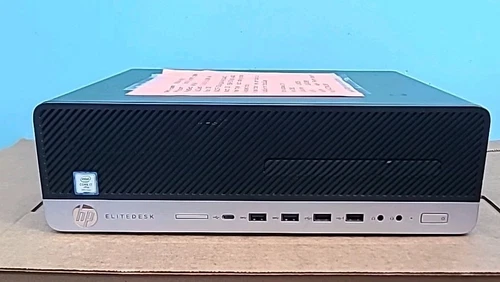 HP EliteDesk 800G5 SFF, i7-9700 CPU, WINDOWS 11 PRO, NO CORD.  FAST SHIP
