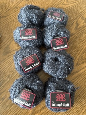 Fils Anny Blatt Mohair/Wool Yarn 8 Skeins In Flanelle Color  42 yds each
