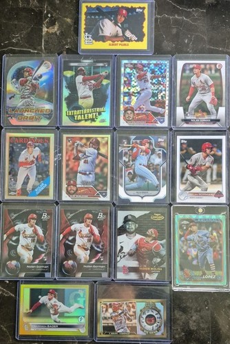 ST LOUIS CARDS FANS DONT SCROLL, LOOK! GINORMOUS CARD LOT READ DISC! 360+ CARDS!