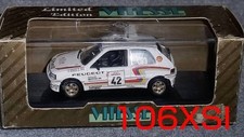 Peugeot 106 XSI Shell Tour de Corse 1/43 Model Rare No.42 [Age 13+]