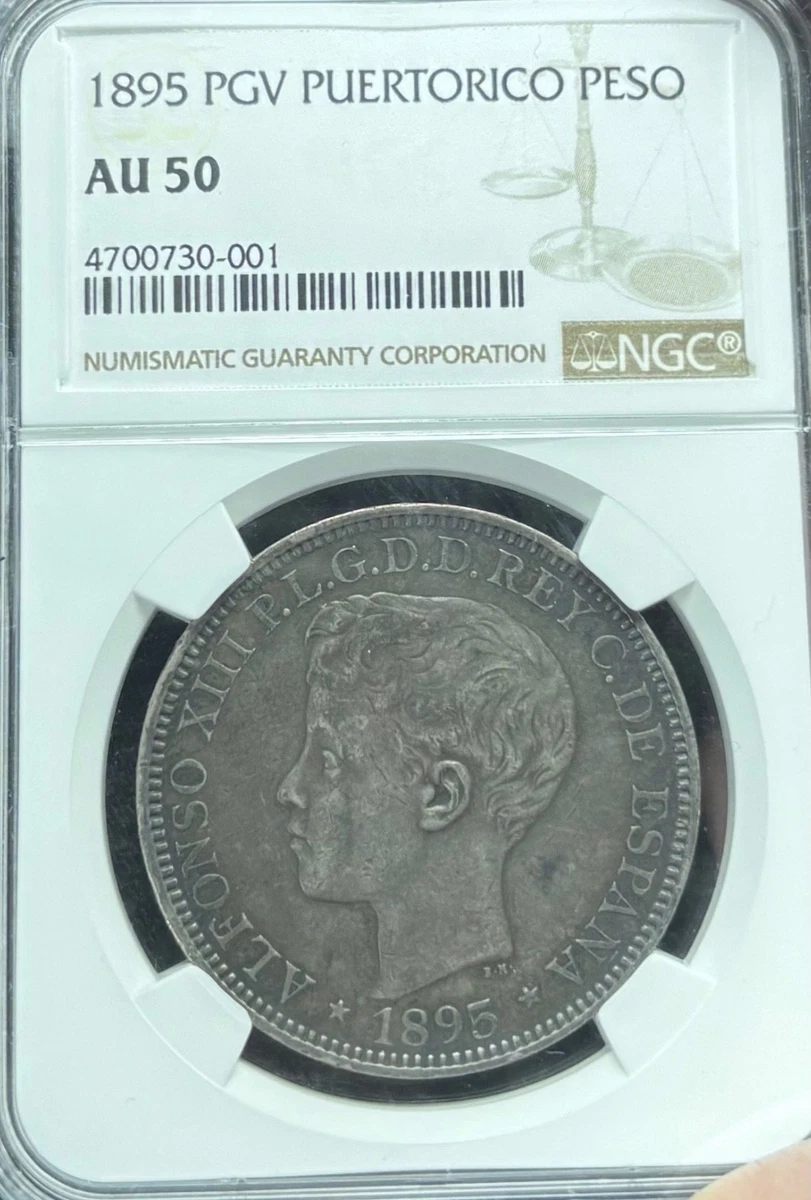 1895 Year Puerto Rican Coins for sale | eBay