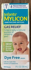 MYLICON Infants Gas Relief Drops for Infants and Babies, Dye Free Formula