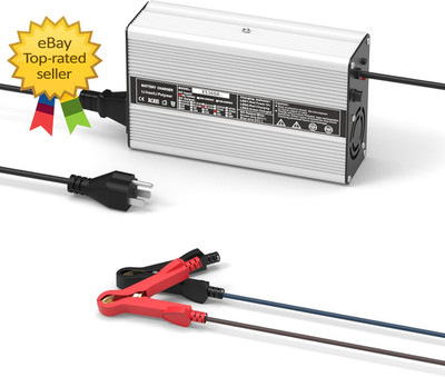 58V 5A Lithium Battery Charger 48V LiFePO4 Solar Golf Cart AC DC Fast Charging