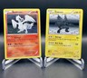 Reshiram BW004 & Zekrom BW005 Black & White (2011) Black Star Promos Pokemon LP+