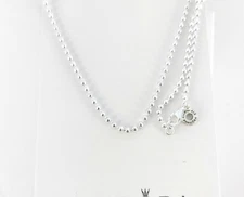 Authentic Pandora Polished Ball Chain Necklace # 399104C00 - 60