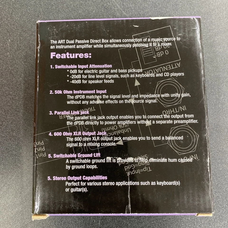 ART dPDB Dual Passive Direct Box - Image 2 of 3