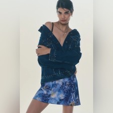 Anthropologie THE TILDA MINI SLIP SKIRT