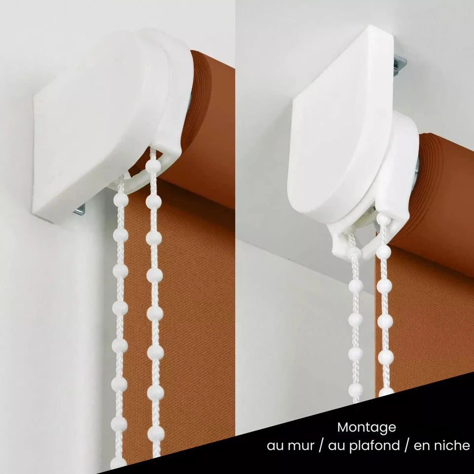 Store Enrouleur Occultant Isolement Protection Solaire Mural Plafond ROLLMAXXX® - Photo 3/4