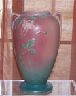 Roseville Columbine PINK1941 Mid Century Modern Art Pottery Ceramic Vase 23-10